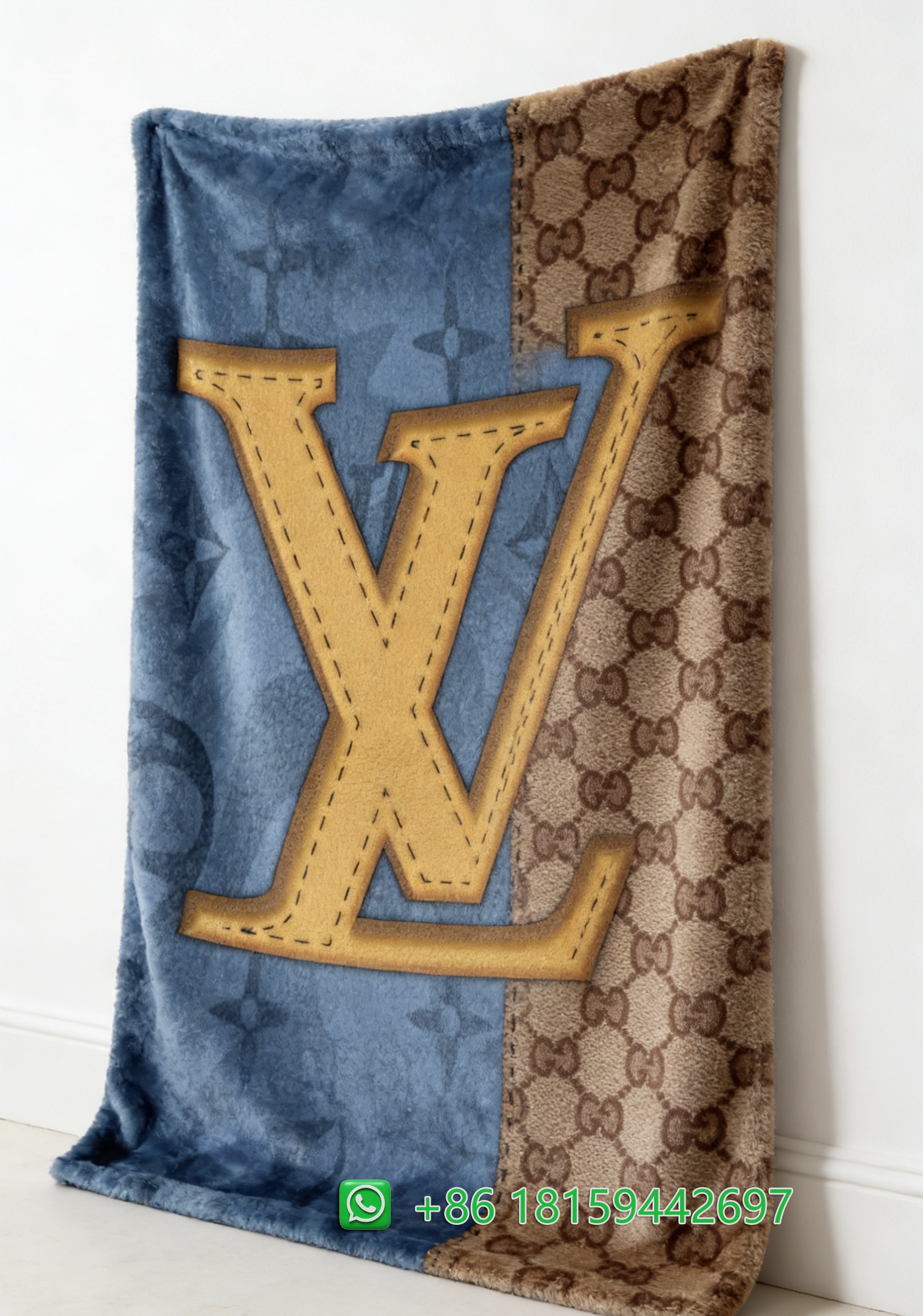 Louis Vuitton Throw Blankets